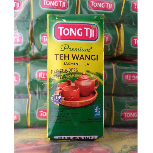 

Teh Tong Tji Premium Jasmine 50gr (Perpax @50 X 10pcs)