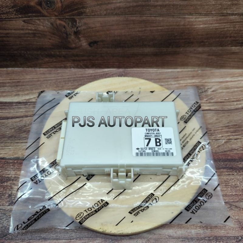 ECU Computer body Innova reborn Fortuner vrz 89221-0KA71