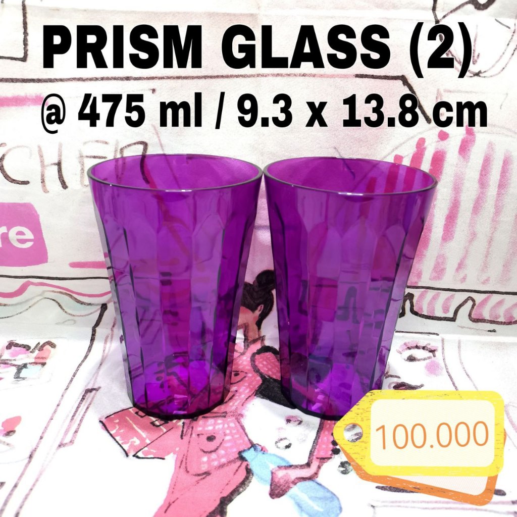 PRISM GLASS (2) - UNGU