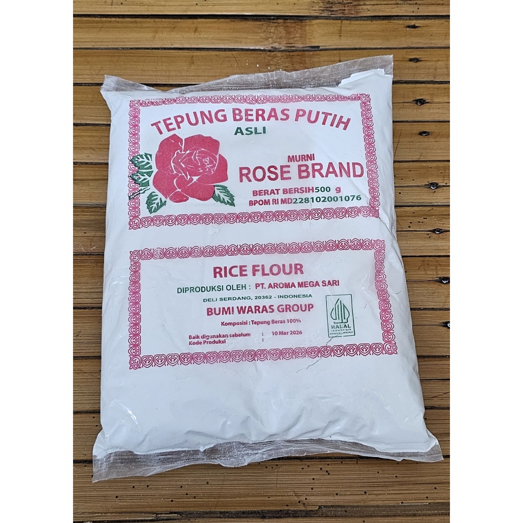 

Tepung Beras Putih ROSE BRAND 500gr