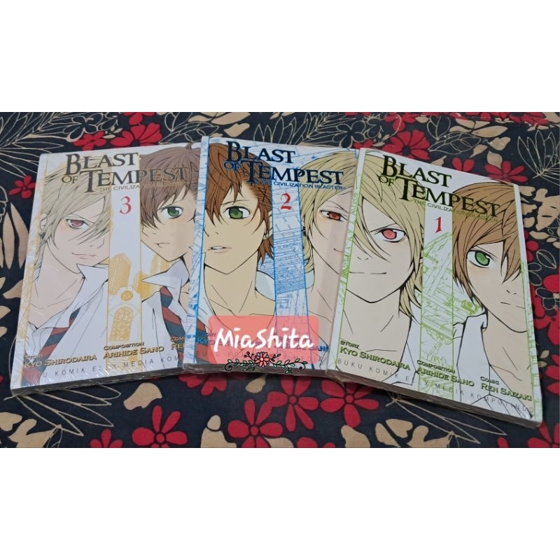 Komik Manga Seri Set Semi Shounen Ai Blast Of Tempest [Zetsuen no Tempest] Vol 1-3og[10end] by Sano 