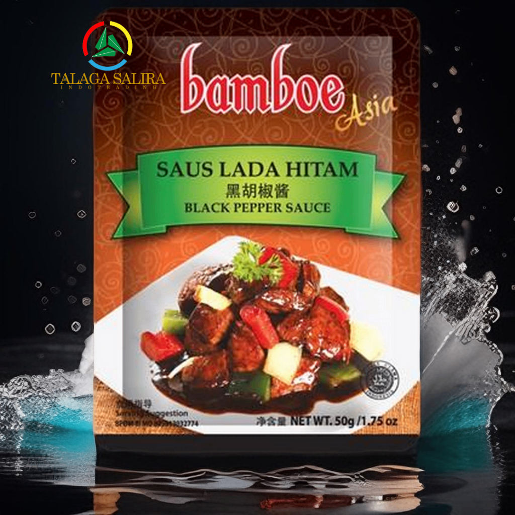 

Bamboe Lada Htam Bumbu Instan 60gr