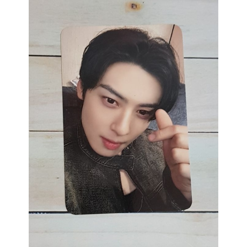 CHA EUN WOO photocard official ENTITY benefit EVERLINE