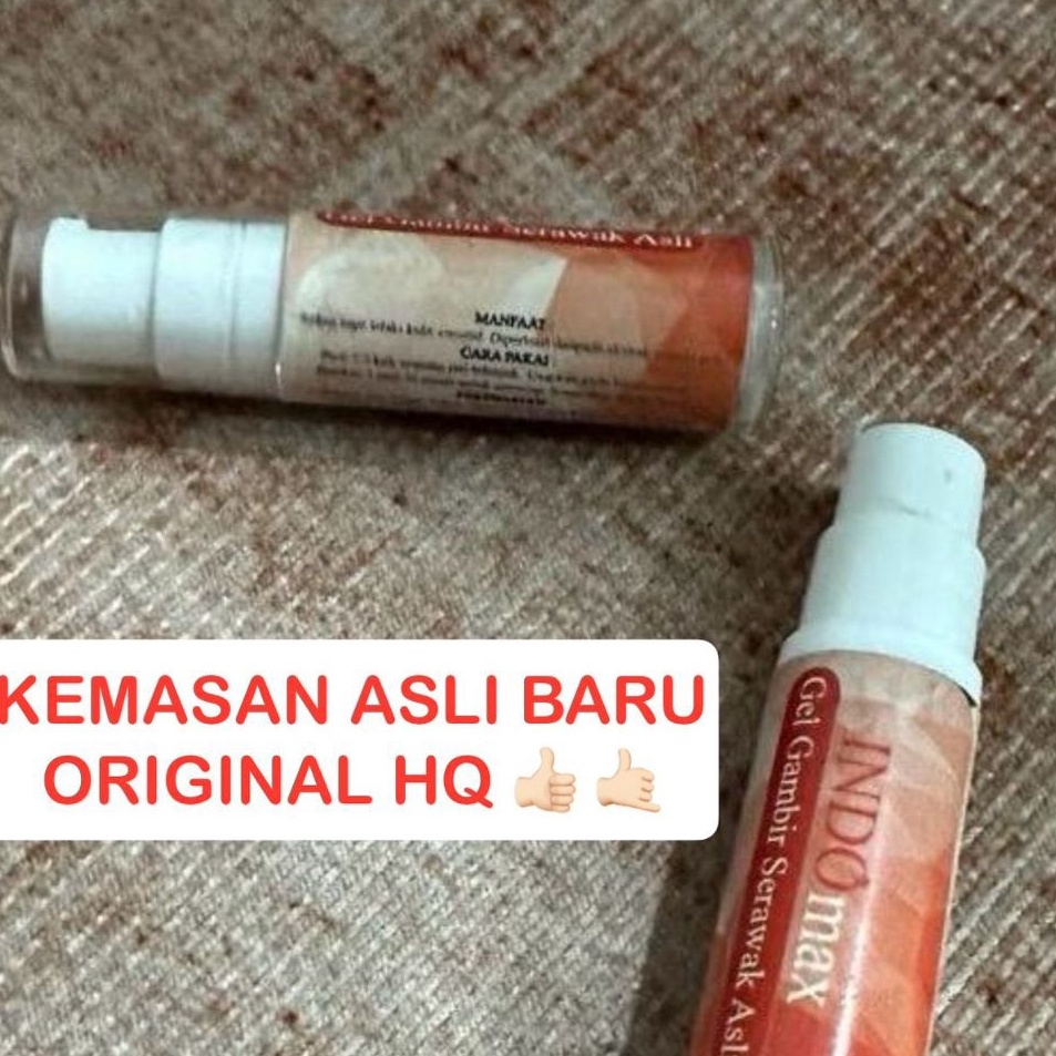 Harga Kompetitif GEL GAMBIR SERAWAK ASLI INDOMAX  GAMPANG  AMAN  EFEKTIVITAS  LAMA