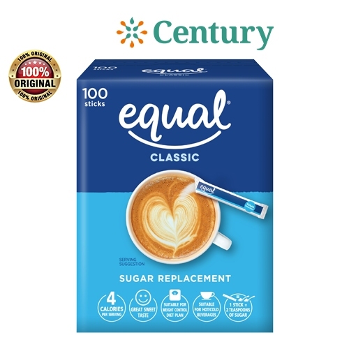 

EQUAL CLASSIC 100 STICKS / PEMANIS / GULA/ MAKANAN / MINUMAN