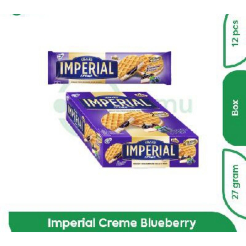 

imperial cream blubery 1box 27 gram isi 12 pcs