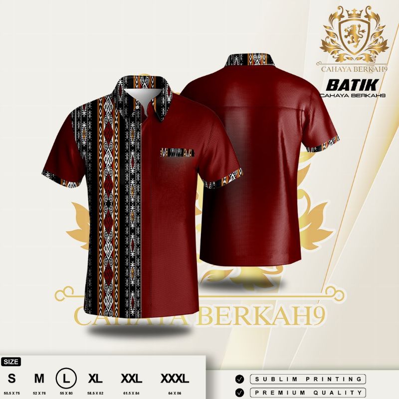 kemeja batik premium adat NTT