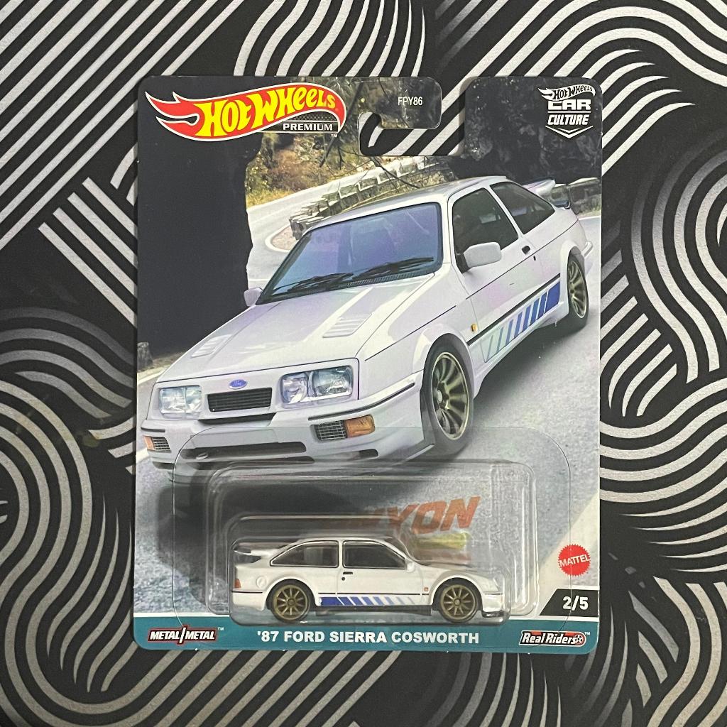 Hotwheels Premium 87 Ford Sierra Cosworth Free Protector - Diecast Mobil 1/64