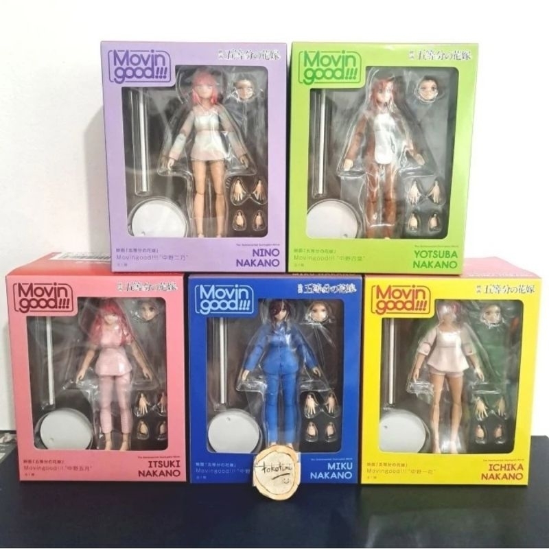 Sega Movingood The Quintessential Quintuplets Movie Gotoubun no Hanayome (Miku Ichika Itsuki Yotsuba