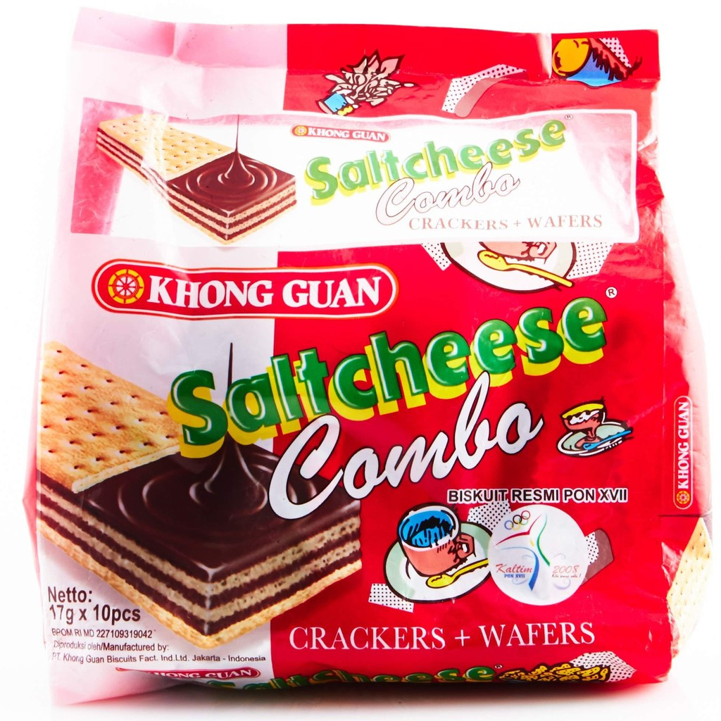 

KHONG GUAN Saltcheese Combo 10 x 17 Gram