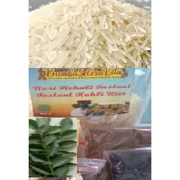 

BERAS BASMATI 500 gr Plus Bumbu Nasi Kebuli Paket Lengkap