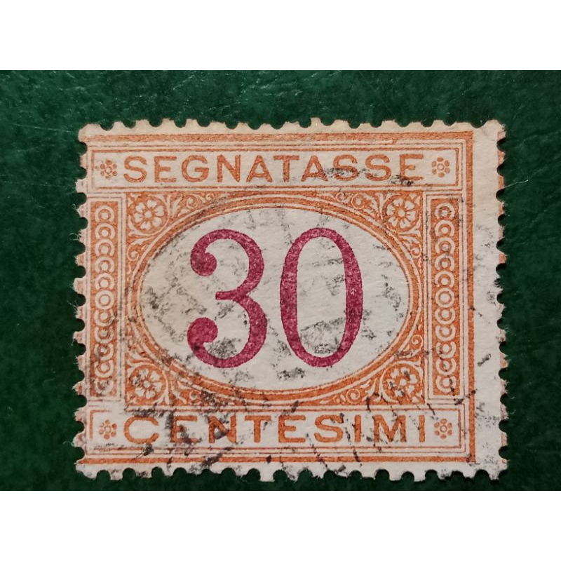 

Prangko Italia 30 C Segnatasse Tahun 1870-1890 USED