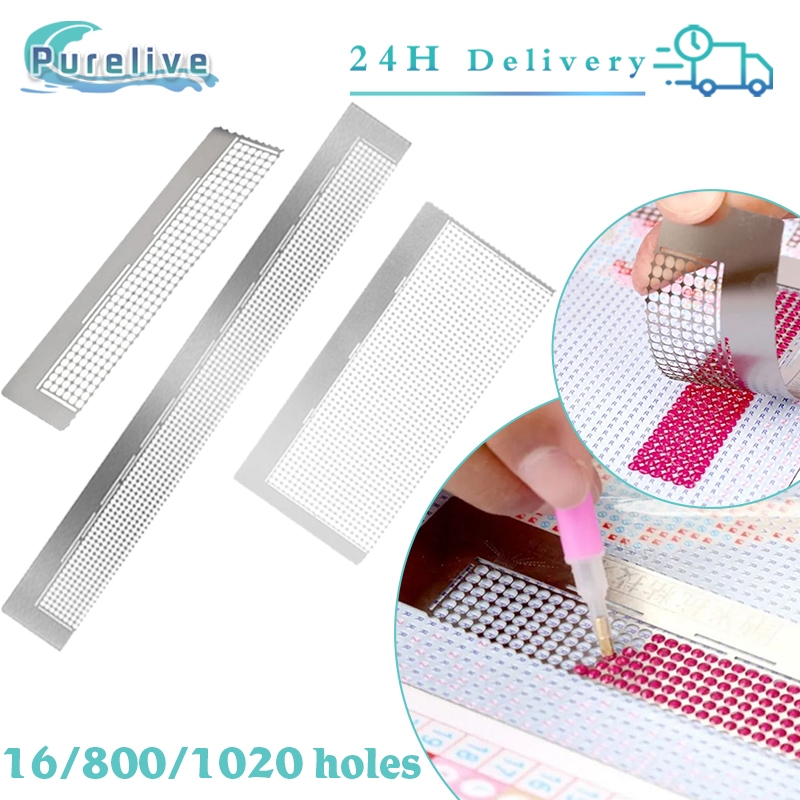 

Diamond Painting Ruler Penggaris Mudahkan Penempelan Diamond Mesh Ruler