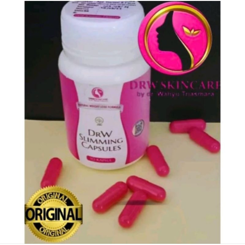 (BISA COD) KAPSUL DIET/KAPSUL PELANGSING/SLIMMING CAPSULE BY DRW SKINCARE (ORIGINAL)