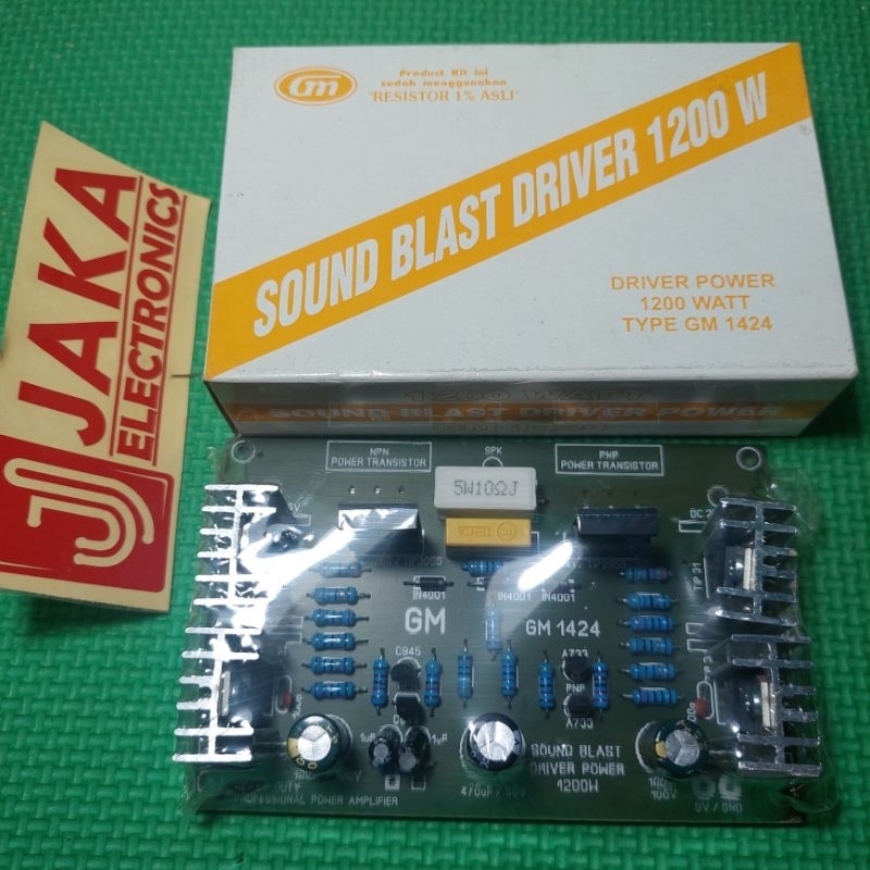 Kit Power Sound Blast Driver 1200 watt GM 1424