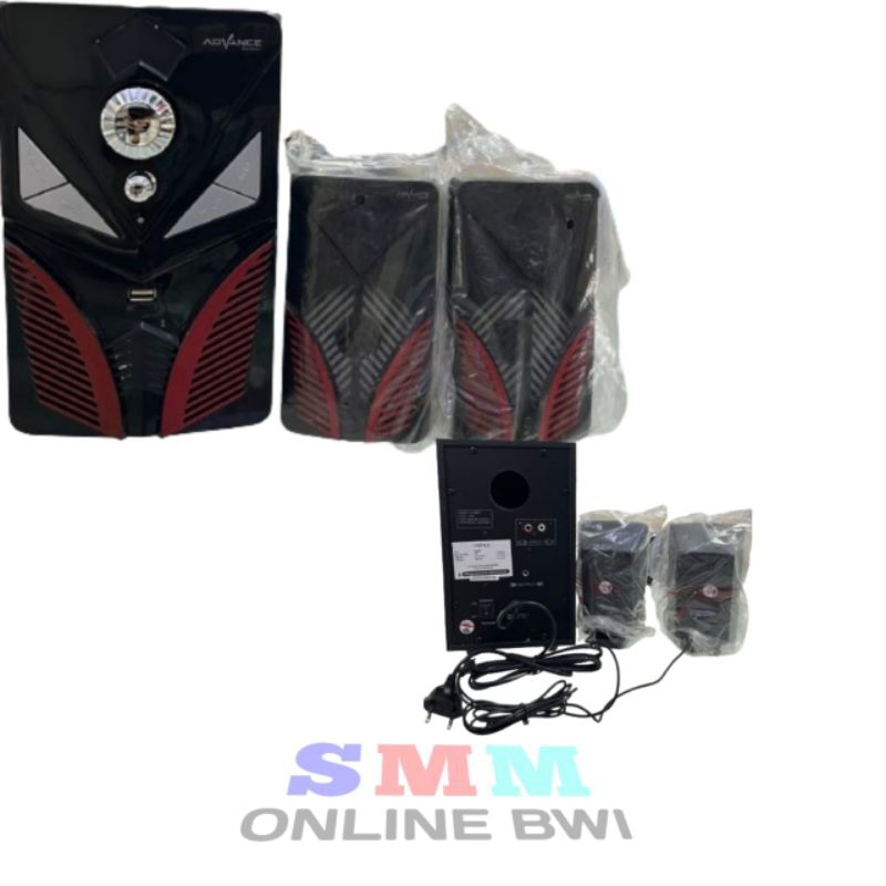 SOUND SPEAKER Bluetooth activ Advance M160BT subwoofer system MP3 DVD
