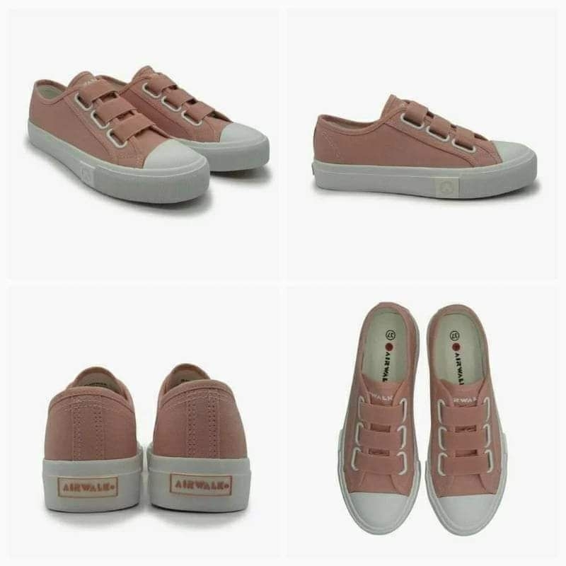 SALEEE 100% Original Sepatu Kets Wanita Airwalk Trilly Biru, Trilly Merah Muda