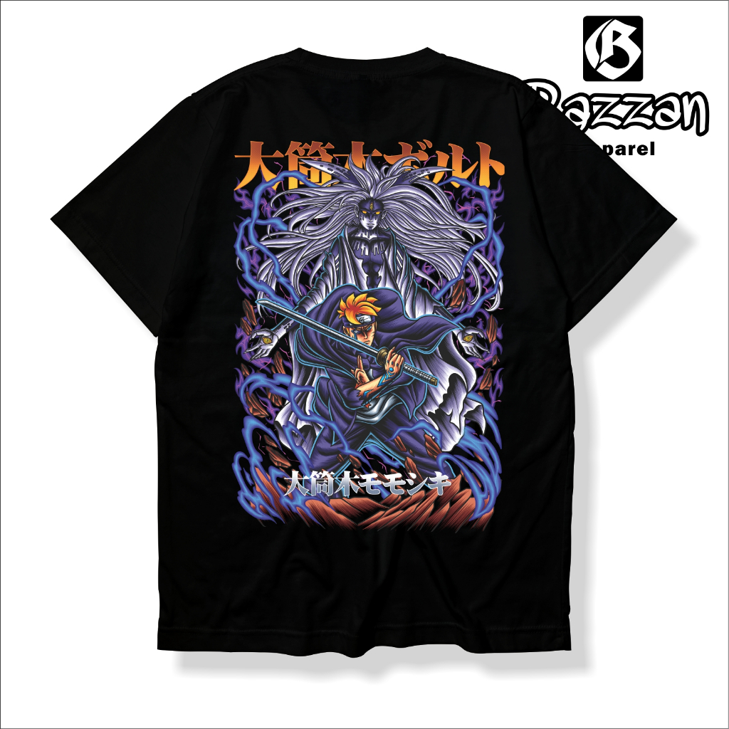 Razzan kaos boruto x momoshiki special anime boruto baju anime