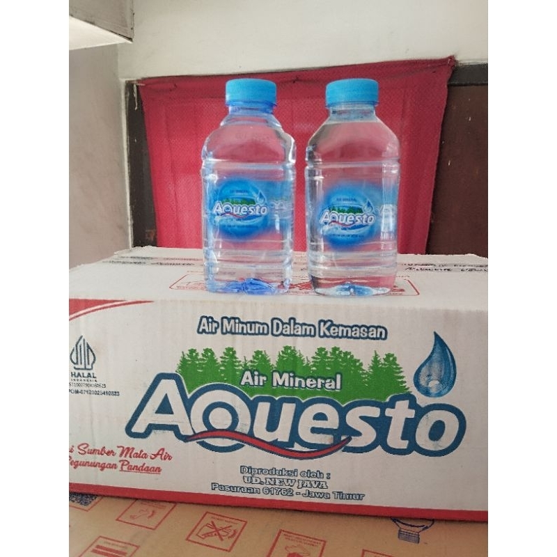 

AQUESTO AIR MINERAL 300ml isi 24 botol