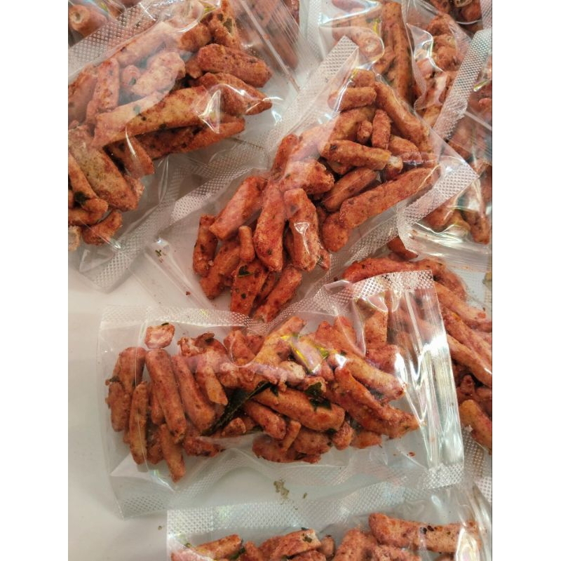 

basreng daun jeruk pedas gurih