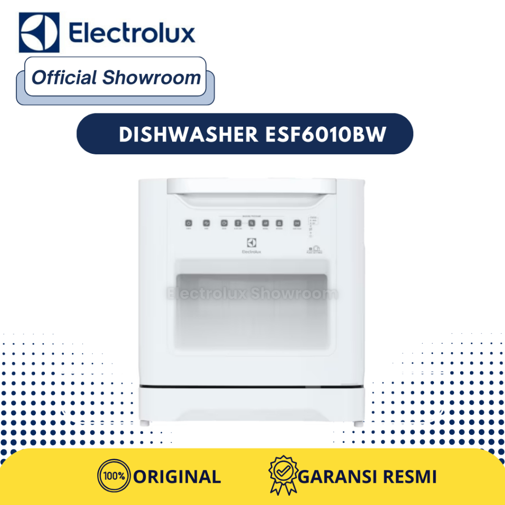 ELECTROLUX ESF6010BW DISHWASHER / MESIN CUCI PIRING