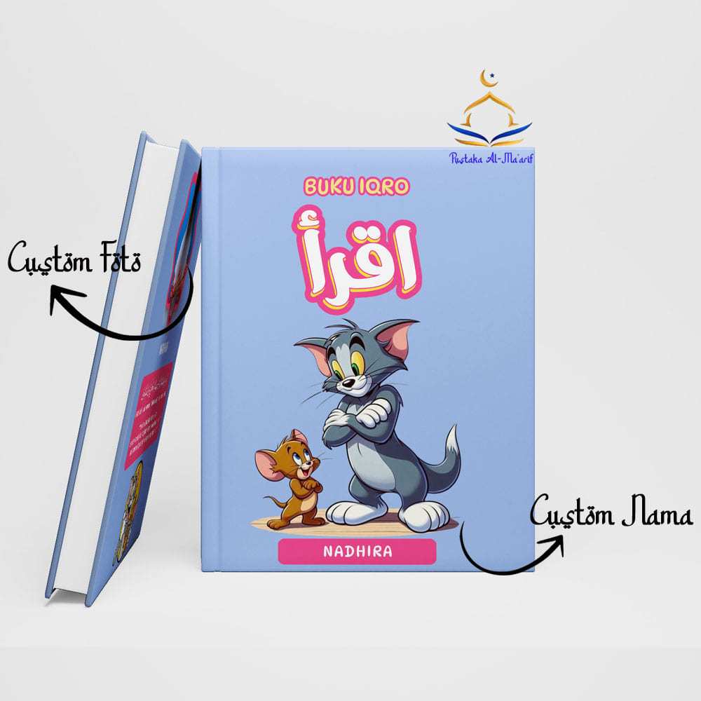 Iqro Custom Berwarna Custom Nama Dan Foto Desain Full Color