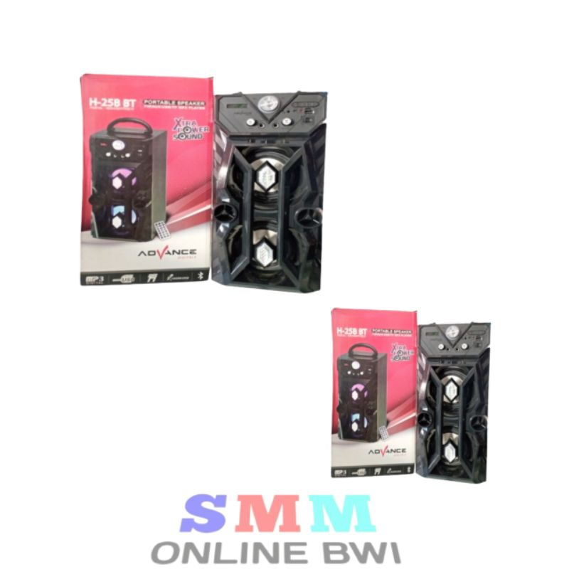PORTABLE SOUND Speaker advance H25BT xtra power sound karaoke
