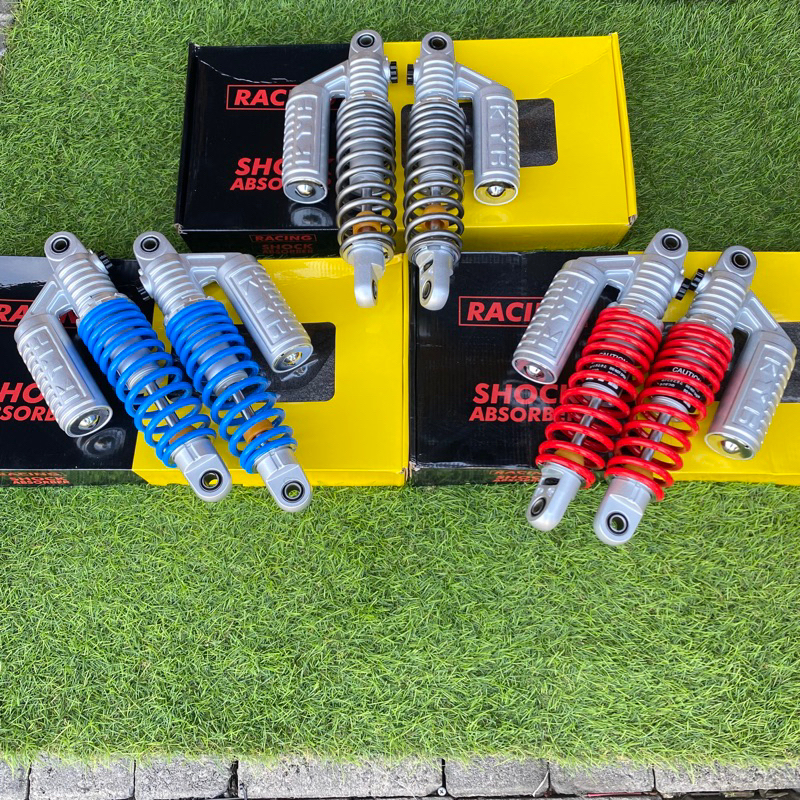 Shock Skok belakang KYB 32 gtx double klick kanan kiri 320mm KYB MERAH KYB BIRU KYB GREY