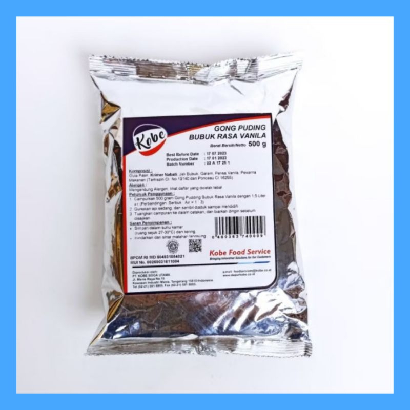 

PROMO TERMURAH KOBE Puding Vanila 500 gr