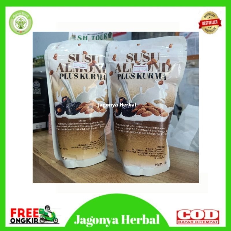 

SUSU ALMOND PLUS KURMA ISI 250 GRAM