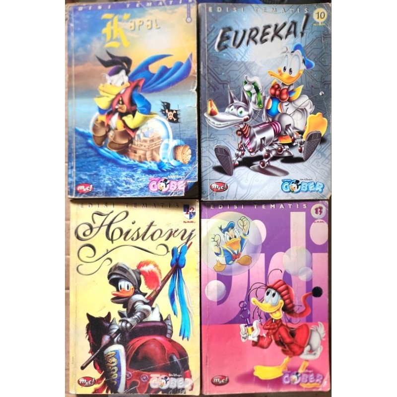 KOMIK DONAL BEBEK PAMAN GOBER EDISI TEMATIK