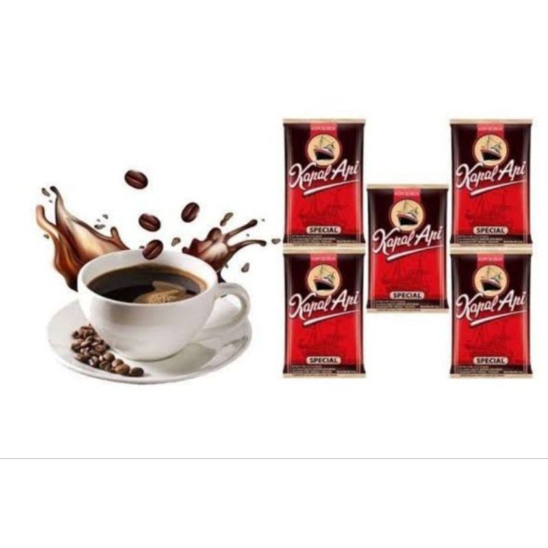 

Kopi Kapal Api Sachet 6 gr kopi mini Termurah 1 Renceng Isi 10 Pcs