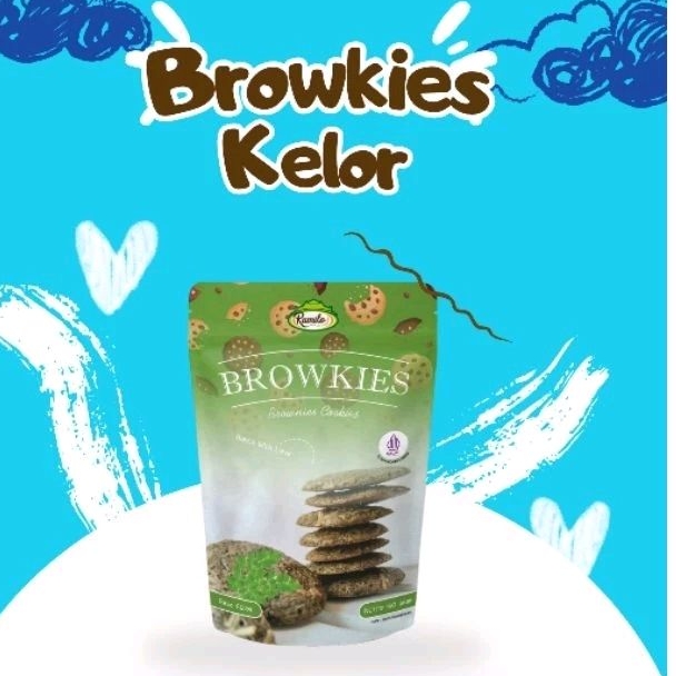 

Browkies Rumilo Brownies cookies coklat kelor