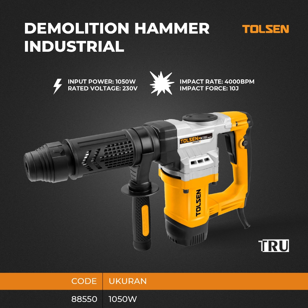 TOLSEN  Mesin Bobok Beton Tembok  88550