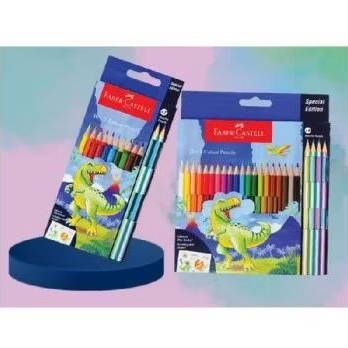 

Pensil Warna Faber Castell Dino 12w/24 w