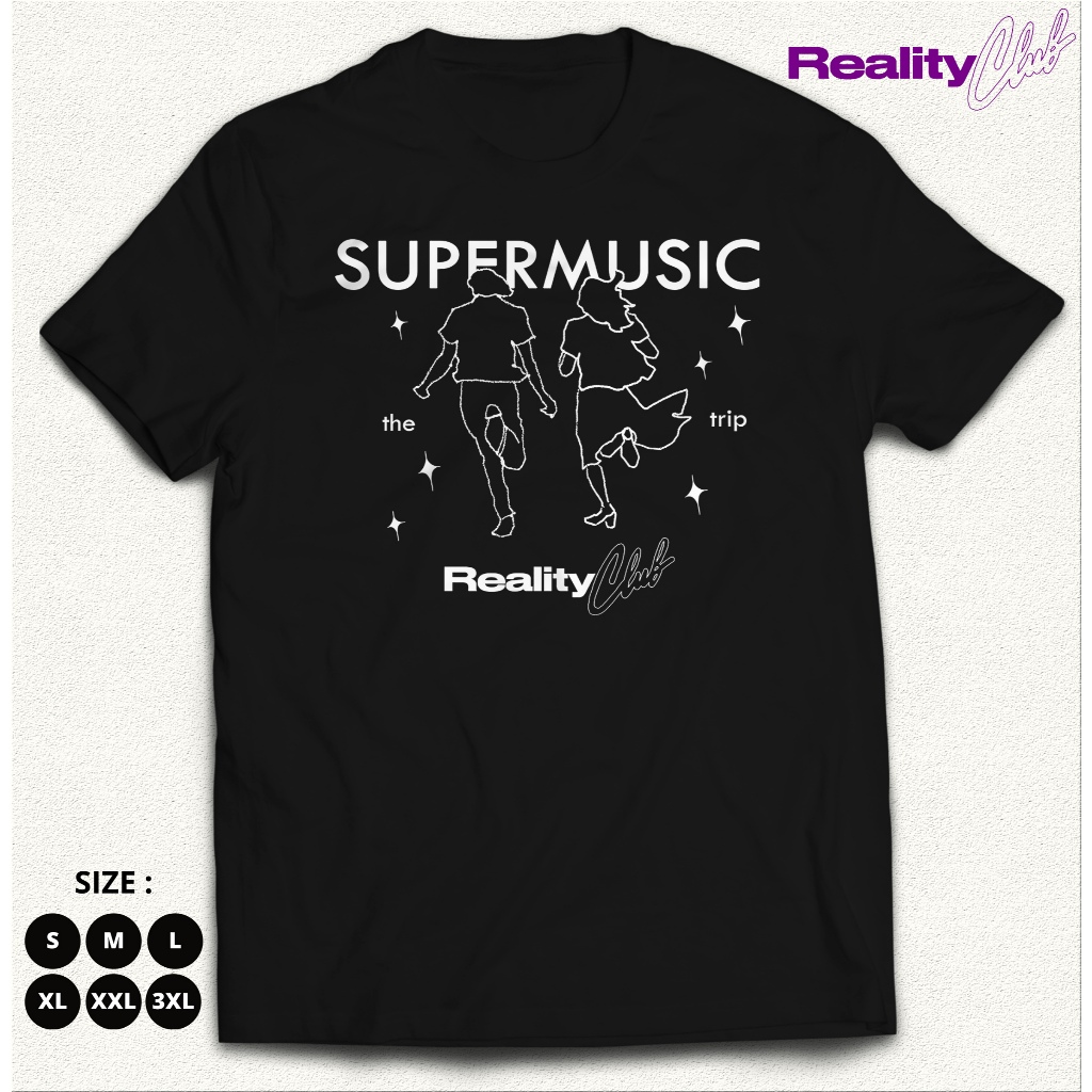 Reality Club T-Shirt unOfficial Merchandise - Kaos Band Reality Club Unisex