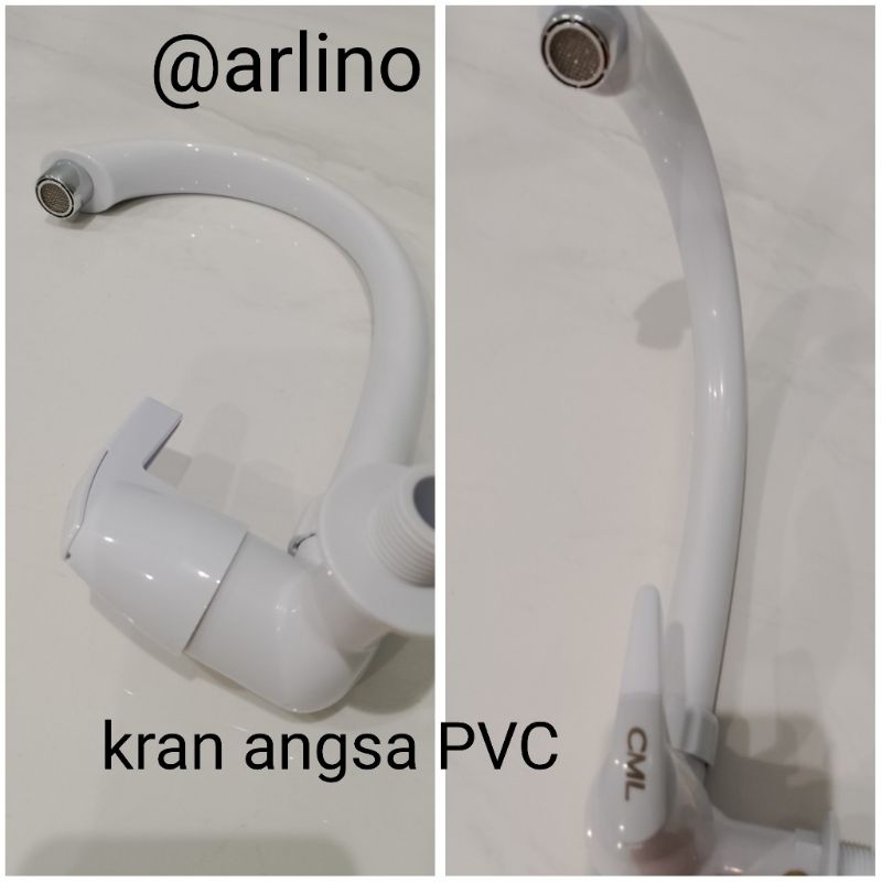 kran keran leher angsa PVC kran tanam dapur wastafel murah