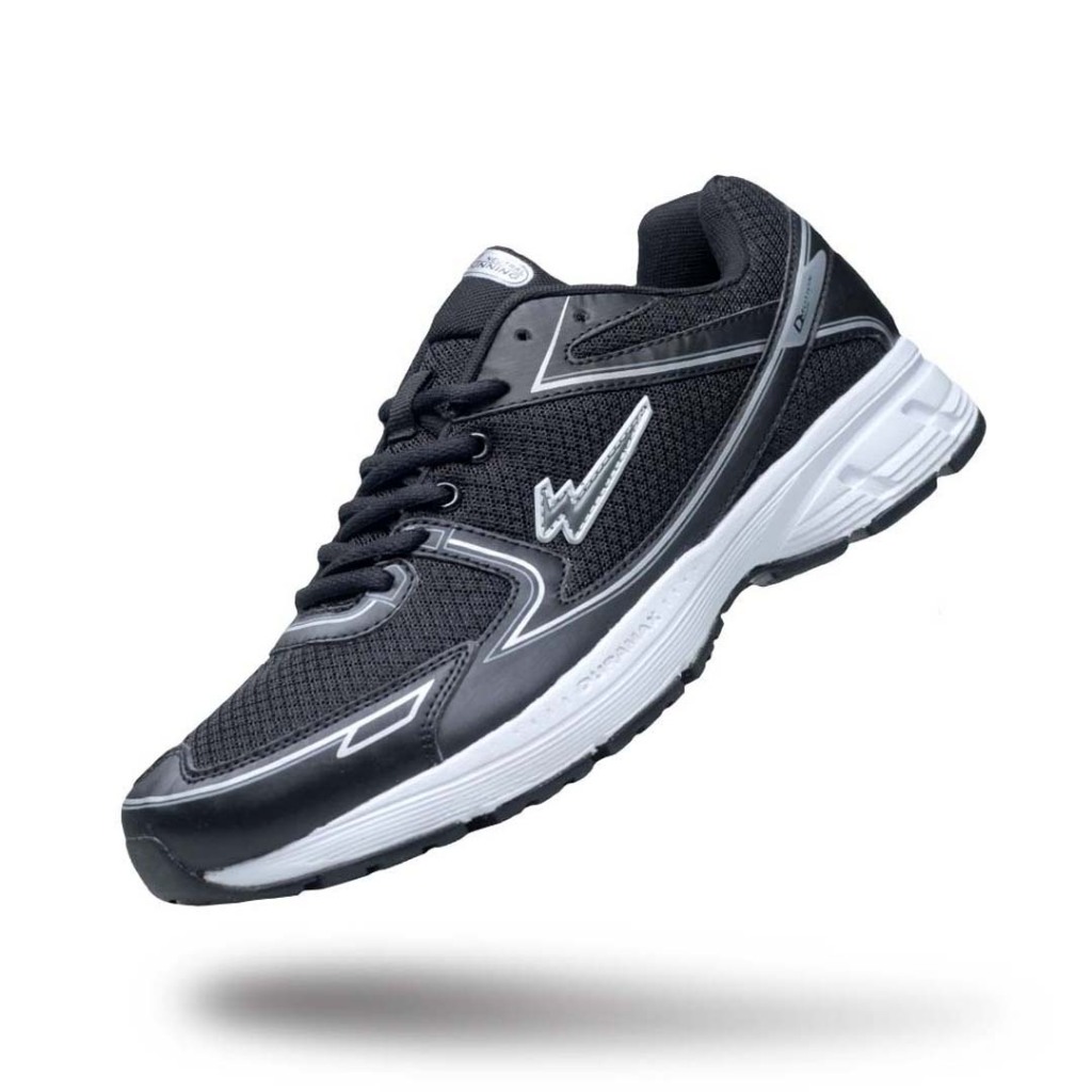 SALE Sepatu Running EAGLE RUSH Hitam Putih Original Only Limited Editions