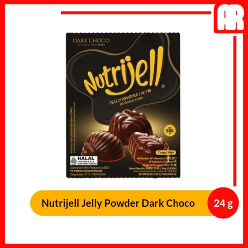 

Nutrijell Jelly Powder Dark Choco 24g | AR Ostore