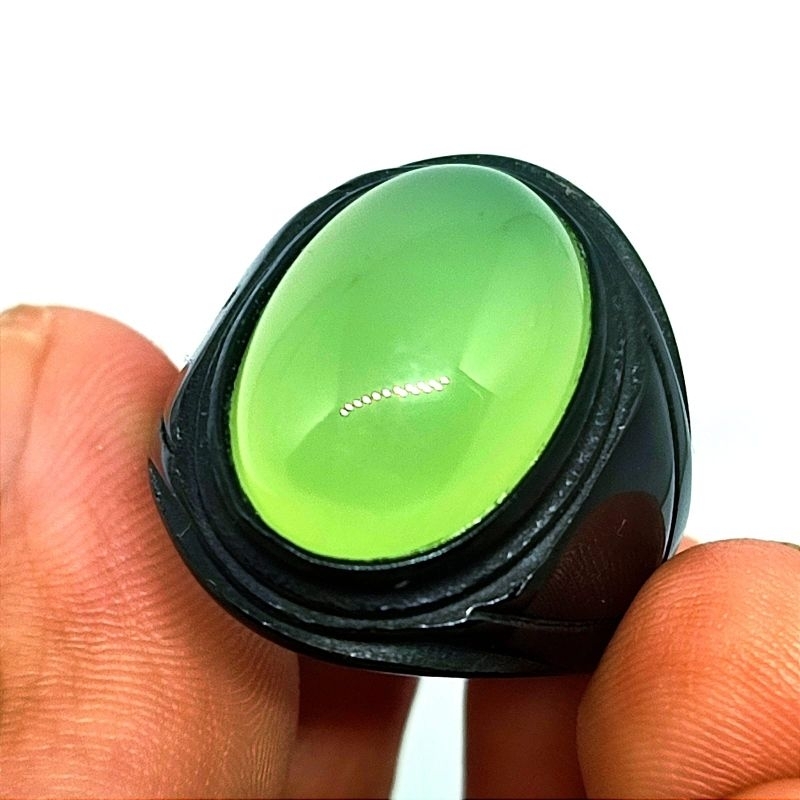 BATU CINCIN PUCUK PISANG SUNGAI DAREH ASLI NATURAL SIAP PAKAI