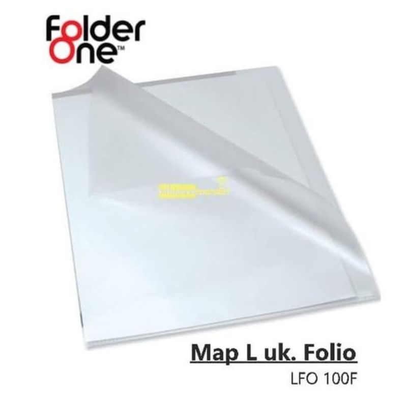 

FOLDER ONE CLEAR SLEEVE HOLDER MAP L UK.F4 A4