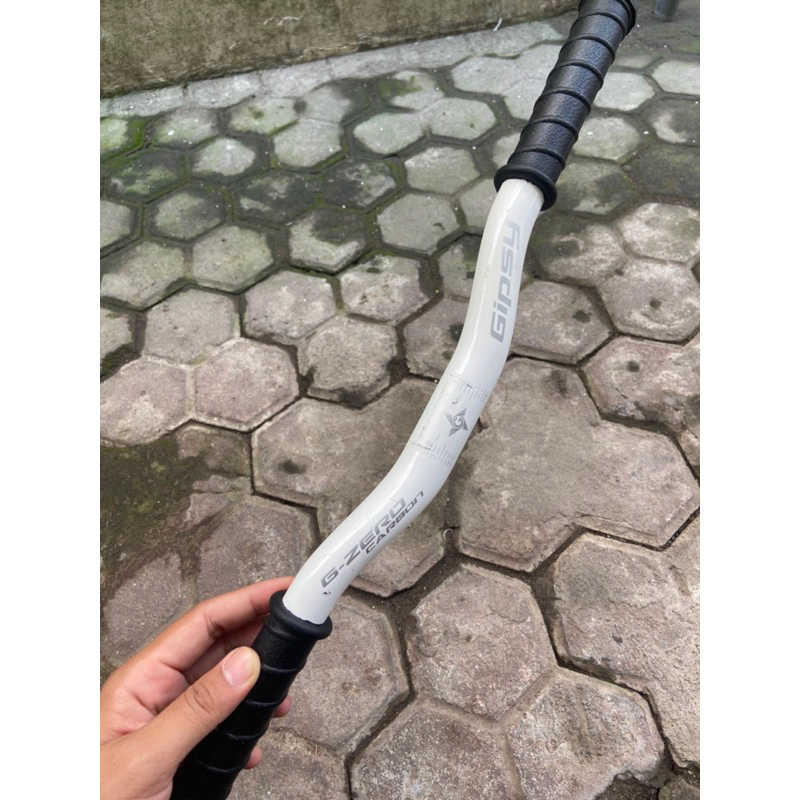 Handlebar Gipsy gzero Preloved + handgrip rockfish
