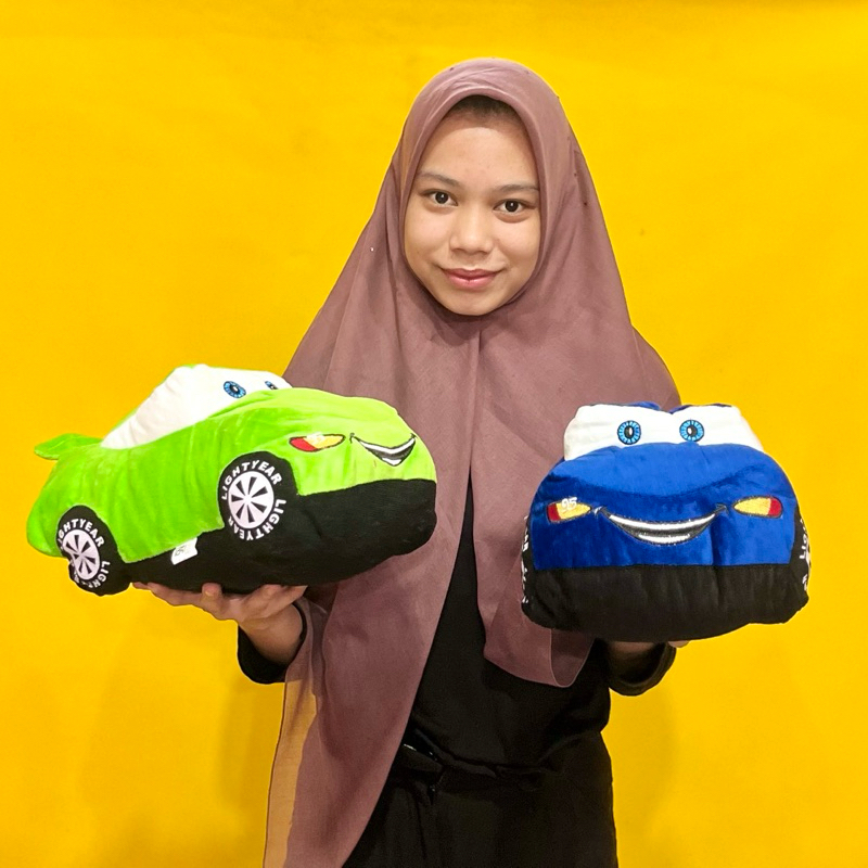 Boneka mobil cars mcqueen korea lucu boneka bantal mobil karakter cars mcqueen ecobonekaindo
