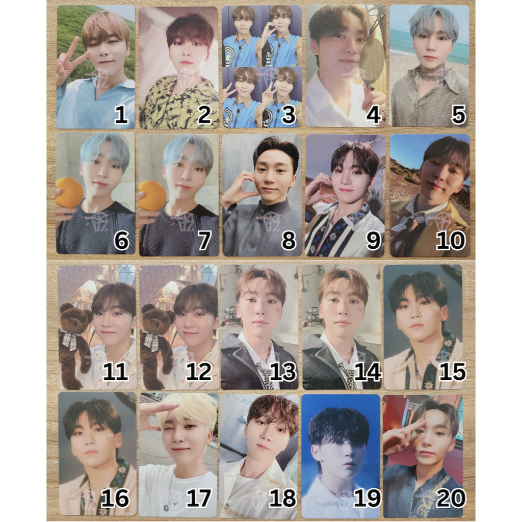 [READY] Seungkwan RPC POB SEVENTEEN Official PC POB DVD TC AL1, 24H, Your Choice, Attacca, Dream, FT