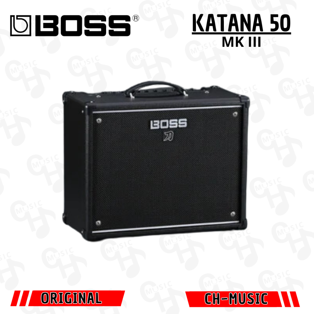 Boss Katana-50 MK3 1x12 inch 50-watt Combo Ampli Gitar Original MKIII