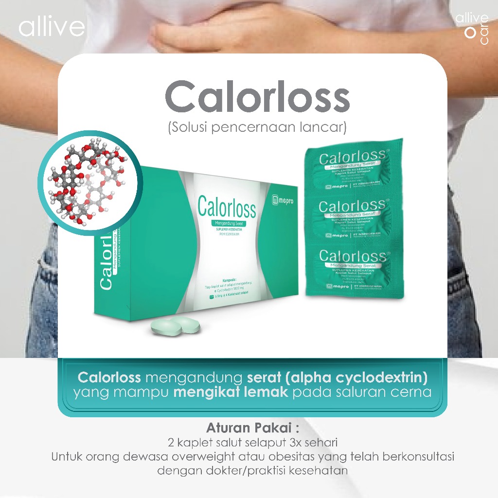 Calorloss Suplemen Vitamin Diet