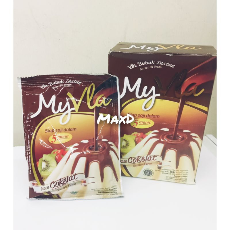 

My Vla Bubuk Rasa Cokelat 63g× 6 Pcs 1 Box