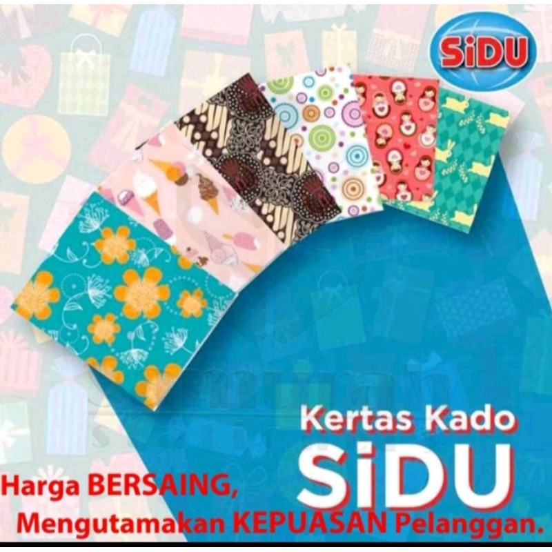 

KERTAS KADO MOTIF BATIK / KERTAS KADO GLOSSY SIDU SINAR DUNIA