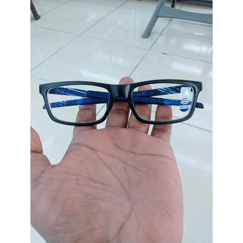 kacamata minus lensa blue-ray