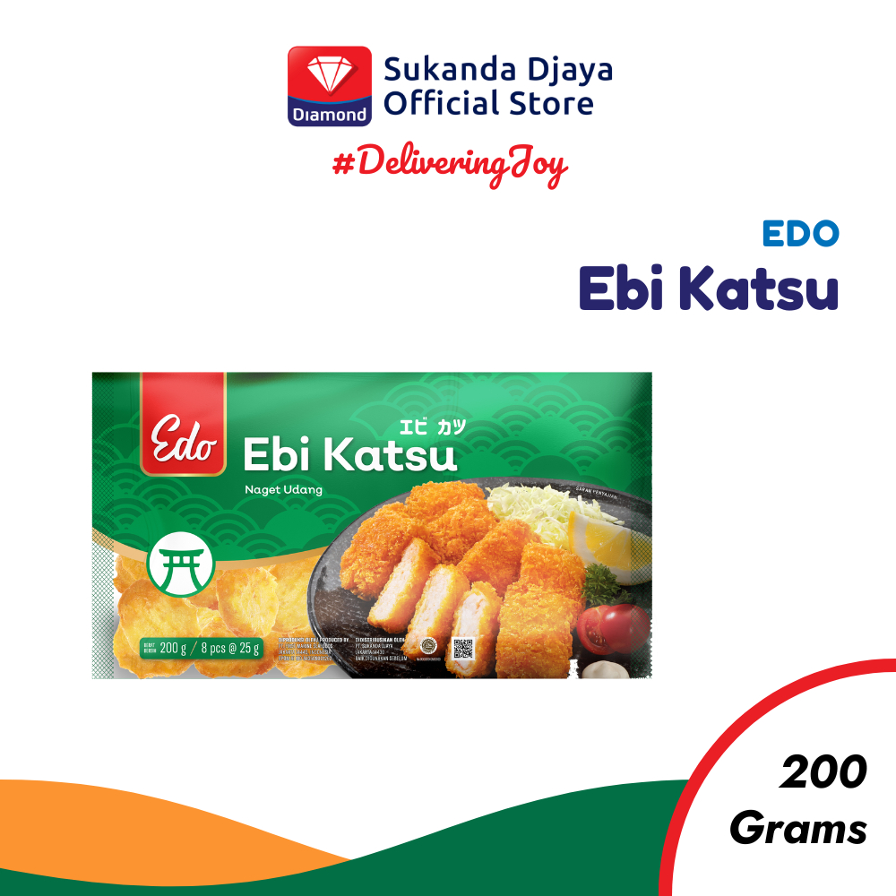 

Edo Ebi Katsu Nugget Udang 200 Gr